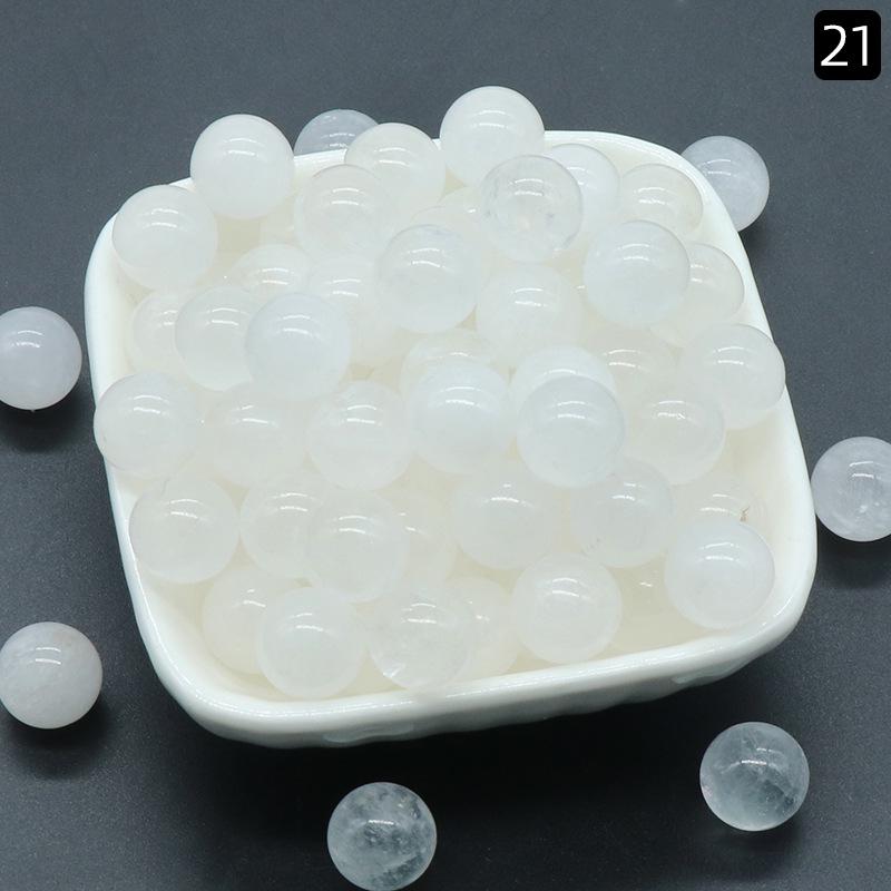 1189-12ММ Натуральная круглая хрустальная бусина, без отверстия, мини-маленький шарик для DIY ювелирных изделий и поделок