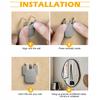20 Pack No Damage Heavy Duty Picture Hanging Claws Hooks For Drywall, Artwork, Mirror, Photo, Poster, Painting Hanger