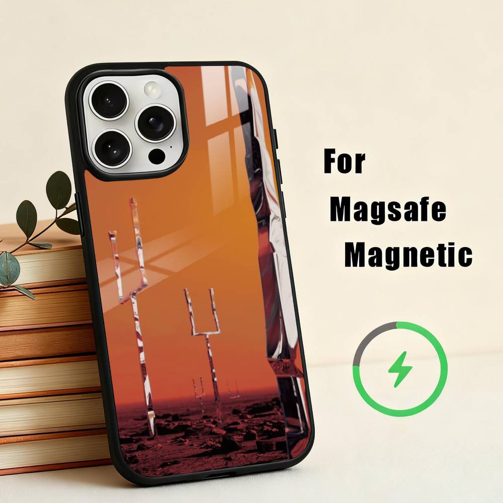 M-Muse B-Band Album Phone Case For iPhone 17,16,15,14,13,12,Plus,Pro,Max for Magsafe Magnetic Wireless Charging
