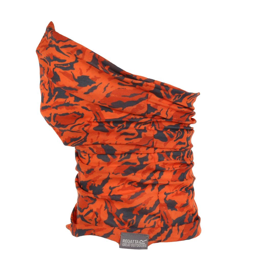 Regatta Childrens/Kids Multitube Painterly Camouflage Neck Warmer