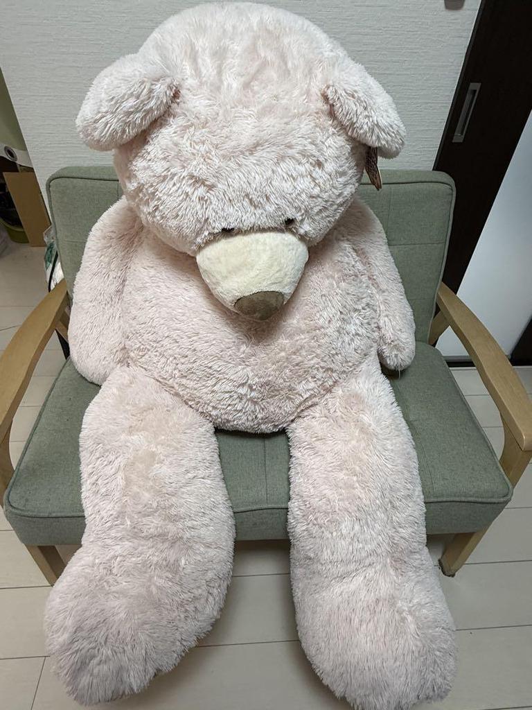 [Б/У] Плюшевый мишка HUGFUN 53 дюйма, Очень большой медведь Costco