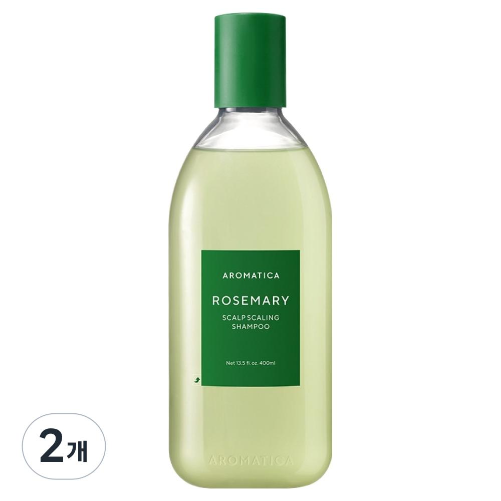 Aromatica Scalp Scaling Shampoo Rosemary 400ml 2 pcs