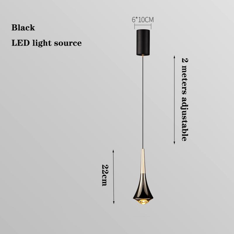 Северная творческая личность бар светодиодная люстра дизайнер любит простую домашнюю спальню ночник гостиная кабинет декоративная лампа