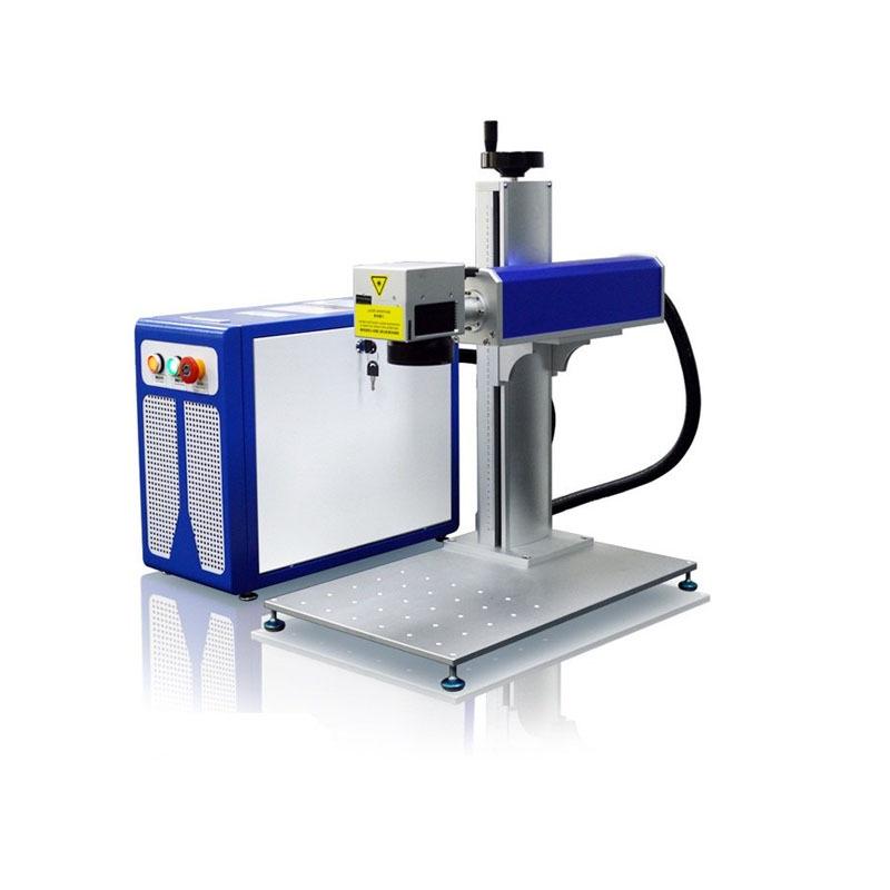 Laser Marking & Engraving Machine for Metal and Plastic with Small CO2 Inkjet Printer