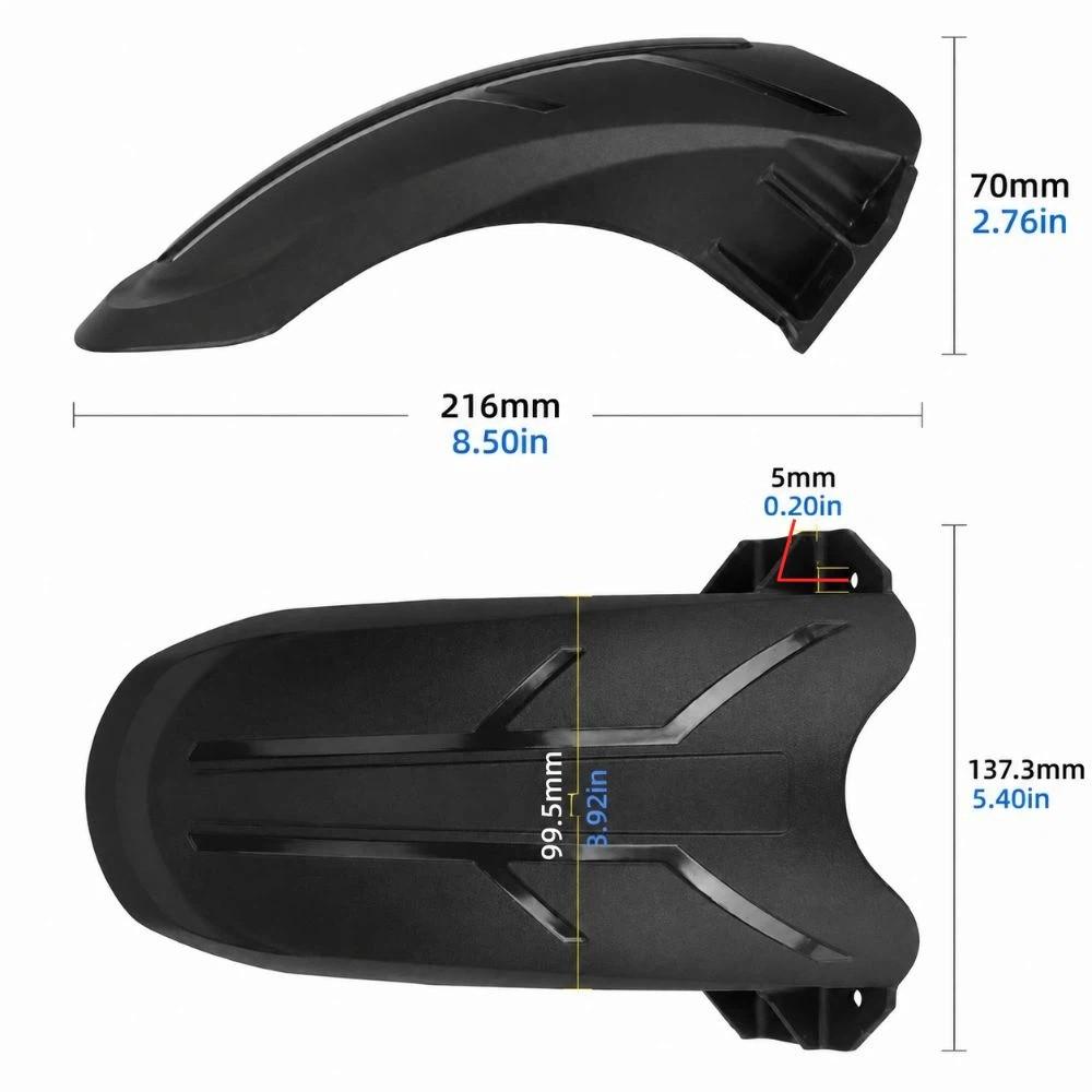 Kukirin G2 Max Plastic Electric Scooter Mudguard 216*137.3*70mm Front Wheel Fender For Kickscooter