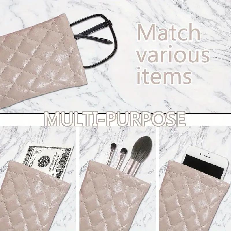 Стильный и простой чехол для очков из ПУ кожи, водонепроницаемый и устойчивый к давлению, портативный чехол для солнцезащитных очков, сумка для хранения очков