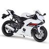 1/12 Scale Welly 2020 YAMAHA YZF-R6 Alloy Motorcycle Model Diecasts Metal Toy Vehicles Motorcycle Model High Simulation Collection Childrens Gifts