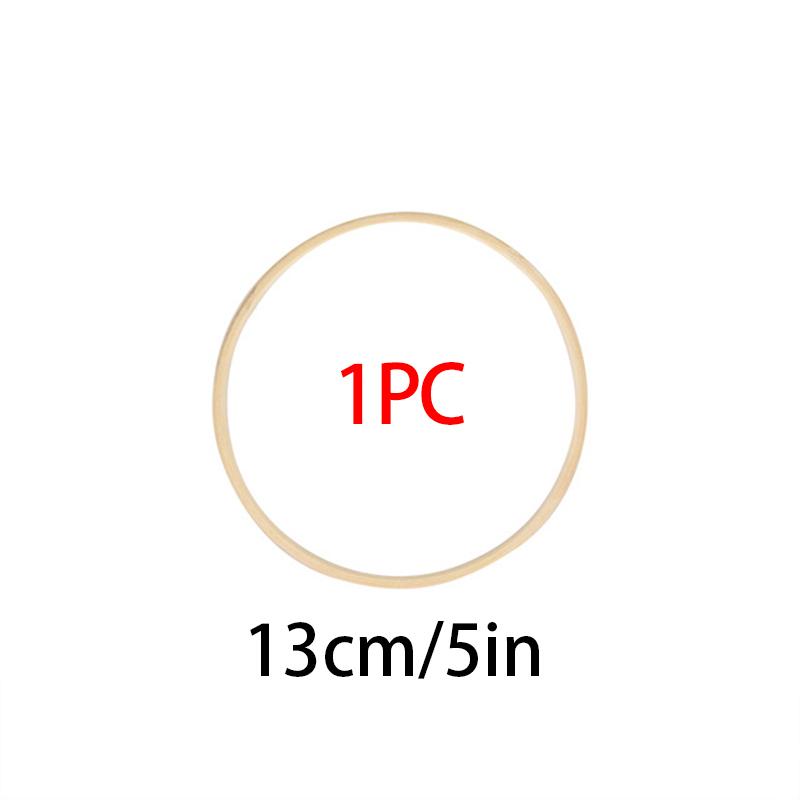 1/10PCS Wedding Accessories DIY Decoration Wall Decor Bamboo Circle Wedding Decor