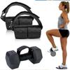 Comfortable Dumbbell Foot Strap Adjustable Tibialis Trainer  For Strength Training