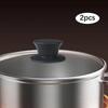 2 шт. Силиконовые ручки для крышек кастрюль, ручки для удержания кастрюль, термостойкие для