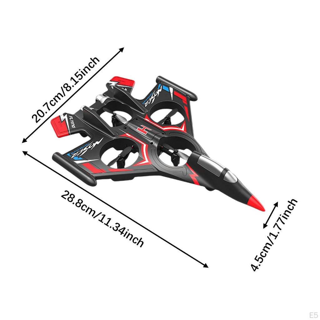 RC Plane Fighter Model Easy To Control Anti Falling 4 Channel Roll Sensing Foam Aircraft Outdoor