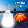 LED Light Bulb USB Rechargeable Hanging Tent Light Portable Emergency Lantern Outdoor Light Bulb For Camping/Garden/BBQ/Outage
