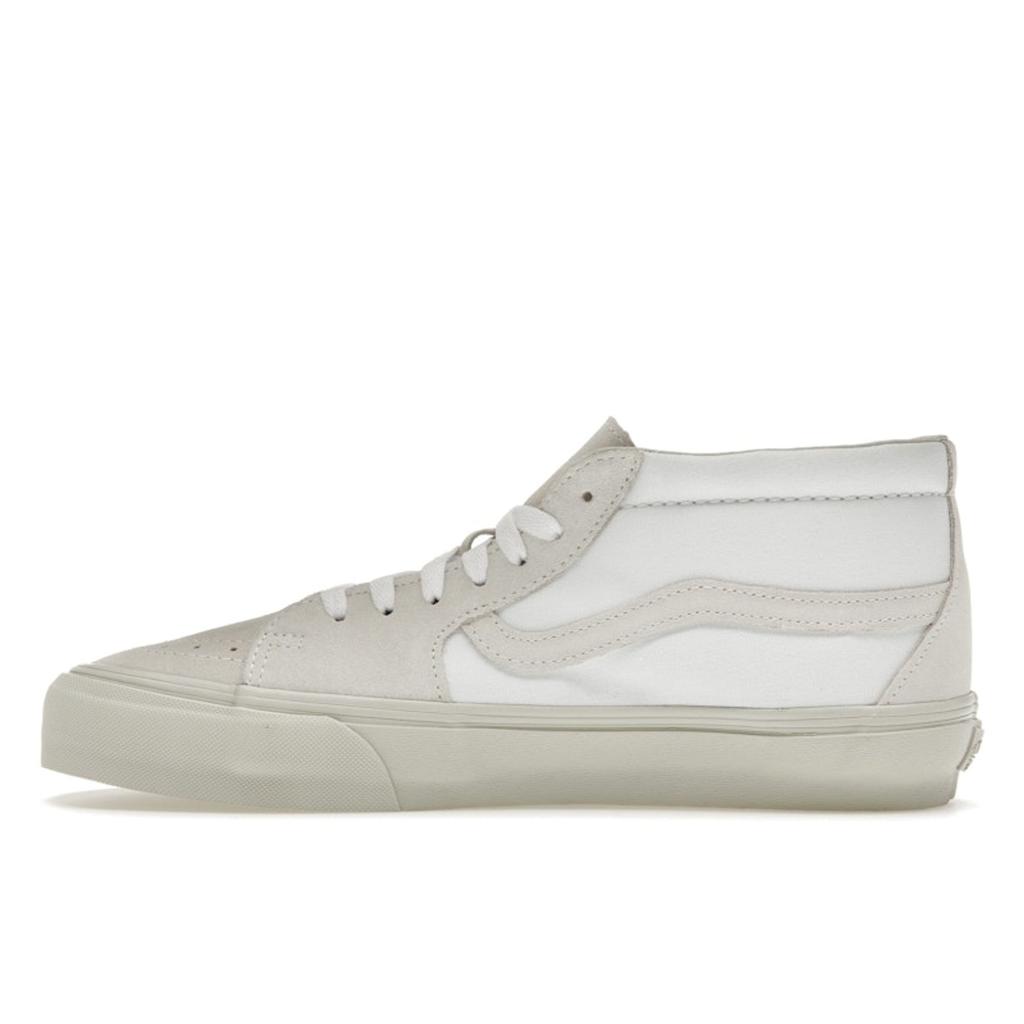 JJJJound x Vans Sk8-Mid VLT LX Hospitality Унисекс Кроссовки Белые Настоящий Белый VN0A7TNHW00