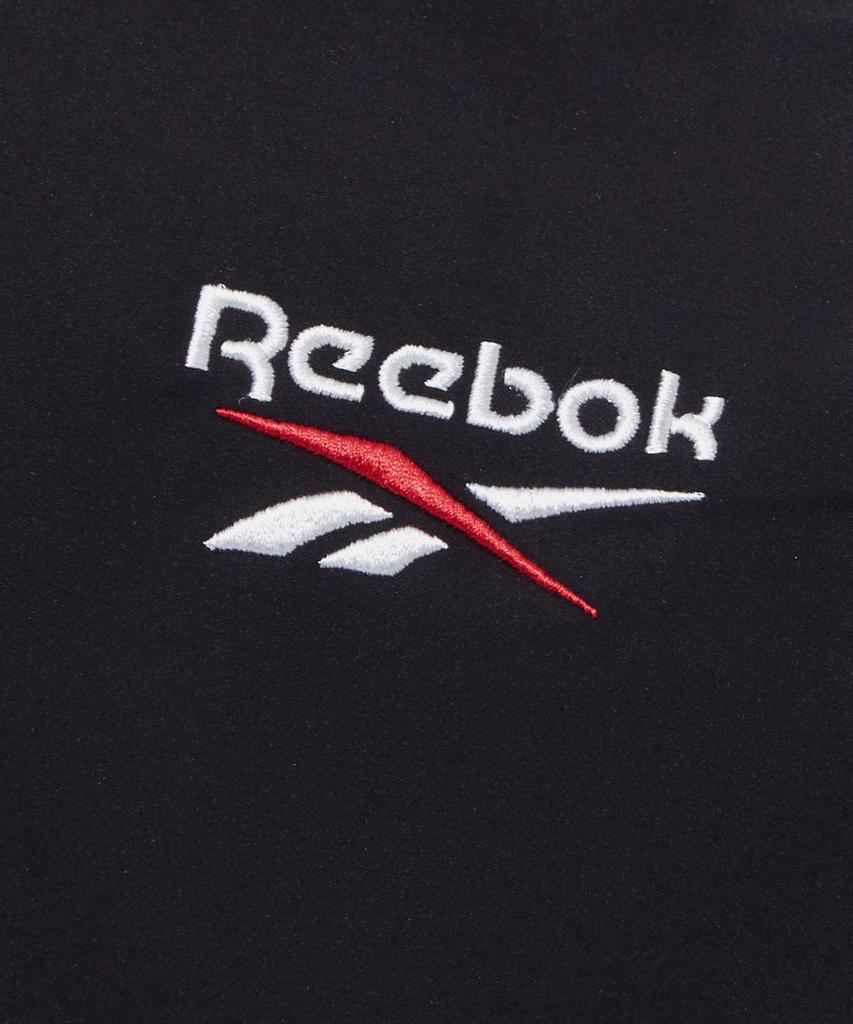 Reebok Векторная двусторонняя стеганая куртка с наполнителем - Черная:черный