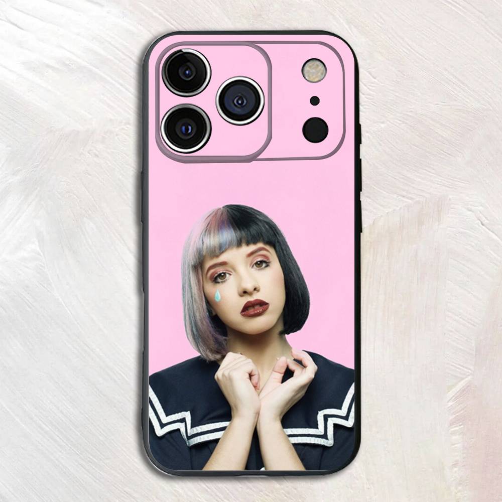 Черный матовый чехол для телефона M-Melanie M-Martinez для iPhone 17,16,15,14,13,12,13,12 Pro Max Plus mini XS X Силиконовый мягкий задний чехол