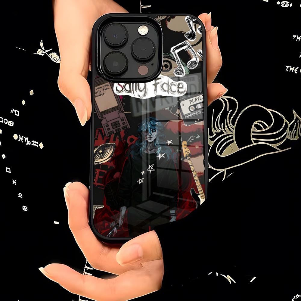 Чехол для телефона Game Sally Face PC+TPU Для IPhone 17 16 15ProMax 13 16 11 12 14 Pro Xs Max Mini Xr X Plus Чехол