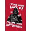 STAR WARS Унисекс Взрослый Lack Of Spirit Дарт Вейдер Рождественская толстовка