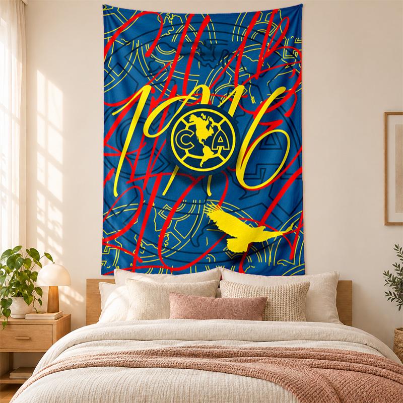 Club America Tapestry highquality for decorating living room bedroom dorm walls ideal as bedroom wallart orholiday gift