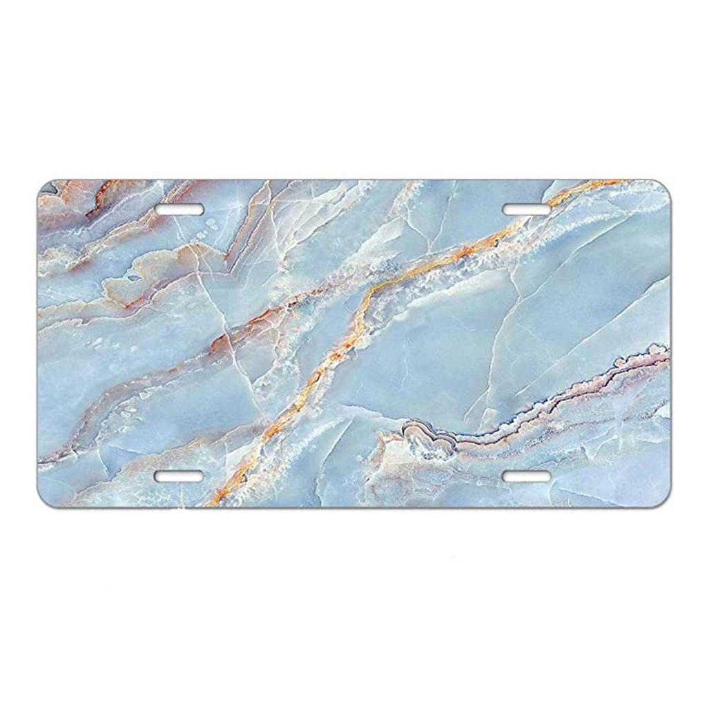 Sublimation Printed US Standard License Plate Metal Sign, 12x6 Inches, Hot-Selling Design