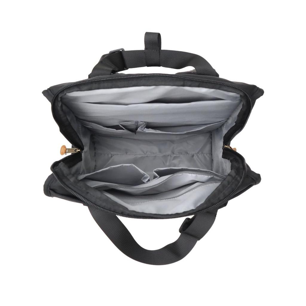 Сумка-тоут рюкзак ЧЕРНЫЙ [Kippis] 2-сторонний 251-KEKP340