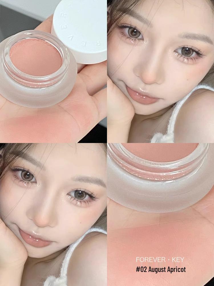 Foreverkey Расширяющийся румяна и тинт для губ 4г: Кремовые румяна и тинт для губ двойного назначения