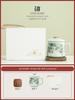 Guochao Xianglong ceramic cup with lid water cup personal special tea cup mug high-end gift elder teacher cup