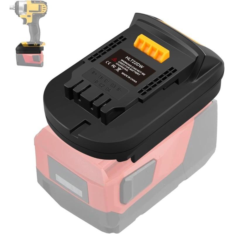 ALASICKA Адаптер-преобразователь батареи HLT22DW для батареи Hilti 22V B22 для работы с беспроводными электроинструментами Dewalt 20V MAX