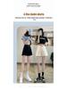 Off-white High-Waisted Wide-leg Denim Shorts for Women - Summer 2025 A-line Slimming Design