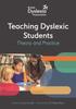 The The British Dyslexia Association - Teaching Dyslexic Students : Theory and Practice Book