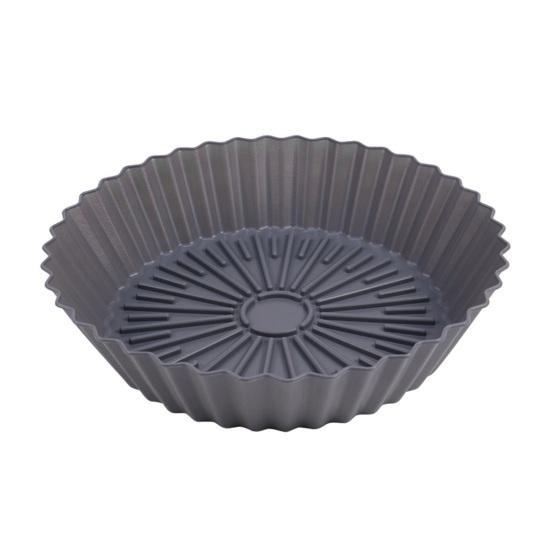 Round Shape Cold Heat Resistant Non-stick Baking Tray Silicone Pot Air Fryers Oven Cooking Tool Kitchen Accessories