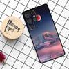 Чехол Космос Луна Звезды для Samsung Galaxy S25 Ultra S23 S22 S21 S20 S24 Ultra S9 S10 Plus S25 FE