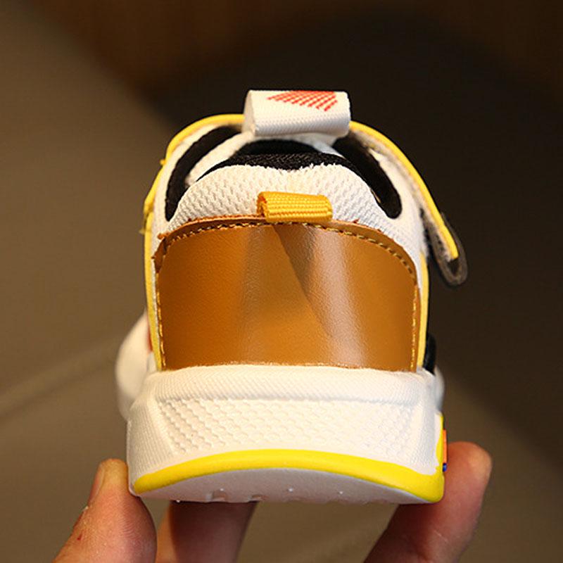 Весна, лето, осень, новые модные сетчатые дышащие спортивные кроссовки для отдыха для девочек, обувь для мальчиков, брендовая детская обувь