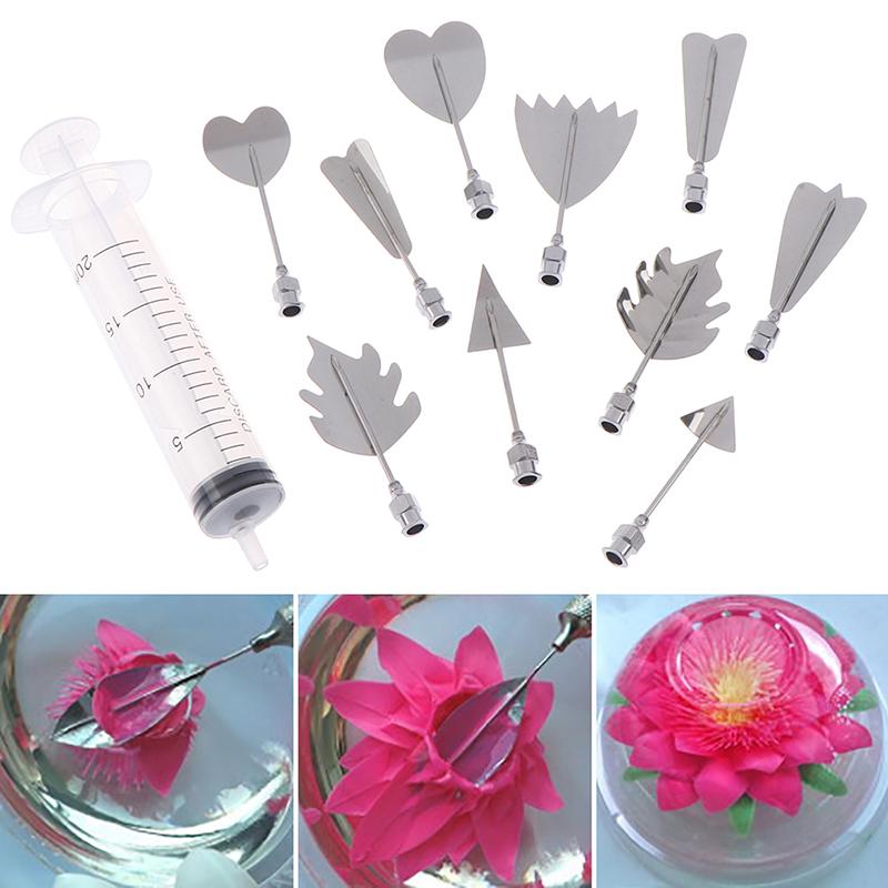 Инструменты для украшения торта 3D желе цветок искусство инструмент желе торт желатиновая насадка для пудинга