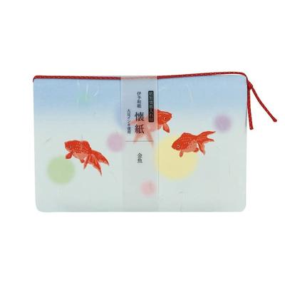 Бумага кайси Kamiiso Kimono Beauty с золотыми рыбками 175 мм x Упаковка из 3509 штук Кейс, Дизайн, 145 мм, 20, №.