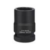 3/4Inch Drive Impact Wrench Socket 12 Point Drive Shaft Tool Power Socket for Heavy Duty Use Auto Repair Easy Removal
