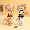 Resin Capybara Pendant Pig Cartoon Animals Dolls Fashion Corgi Dog Keychain  Gifts