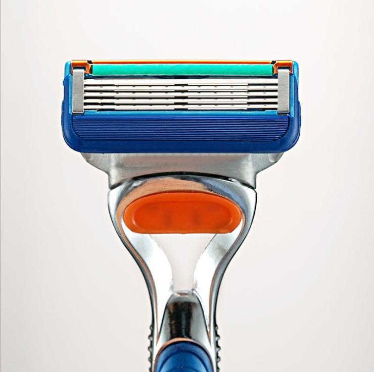 1 набор пятислойных бритв для мужчин, 4 лезвия и 1 ручка Gillettee