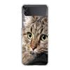 Мультяшный милый фон с котами прозрачный чехол для телефона Samsung Galaxy Z Flip 4 тонкий прочный чехол для Galaxy Z Flip 3 5G чехол