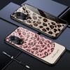 Для OPPO A16 A16s A18 A38 A58 A78 A96 A98 Reno8T 8 Pro 10 Pro 12F Realme C30 C33 C63 C65 C67 женский леопардовый узор противоударный закаленный стеклянный чехол
