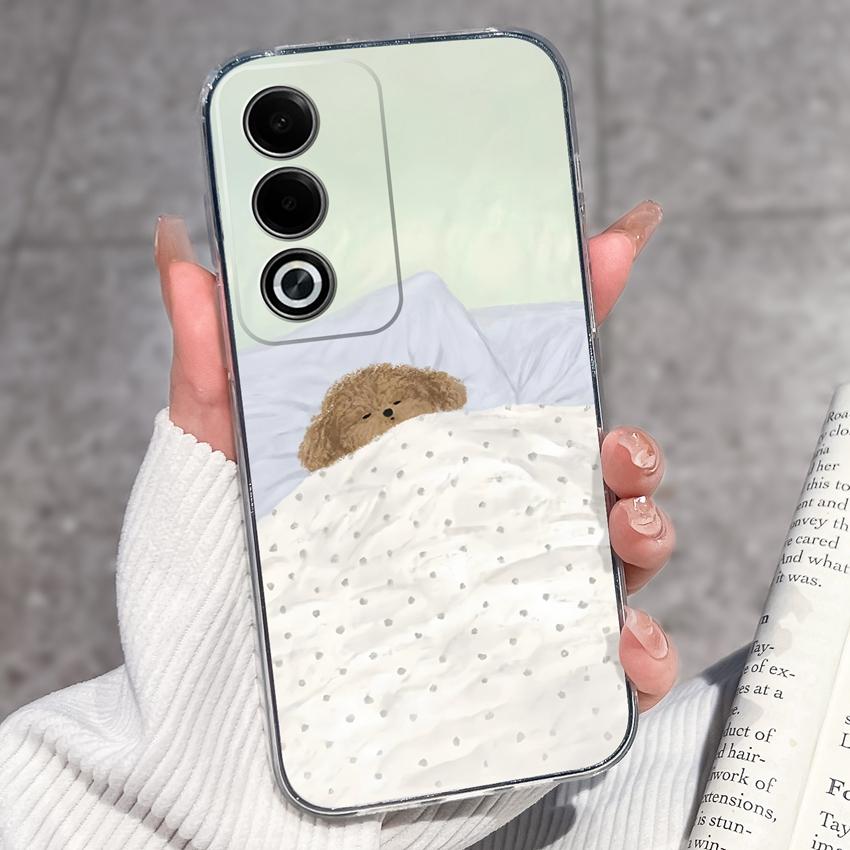 Роскошный противоударный чехол для телефона Oppo A3 A5 A1 Pro A3x AX5 AX5s A7 A8 Ace2 с милыми цветочными узорами, прозрачная защита из ТПУ, задняя крышка для корпуса Oppo