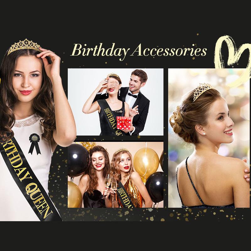 Значок-лента «Королева в день рождения» - Праздничные товары