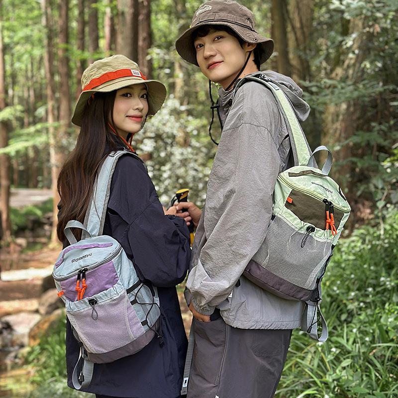 Легкий спортивный рюкзак, рюкзак для пеших прогулок, нишевый и высококлассный дорожный маленький школьный рюкзак