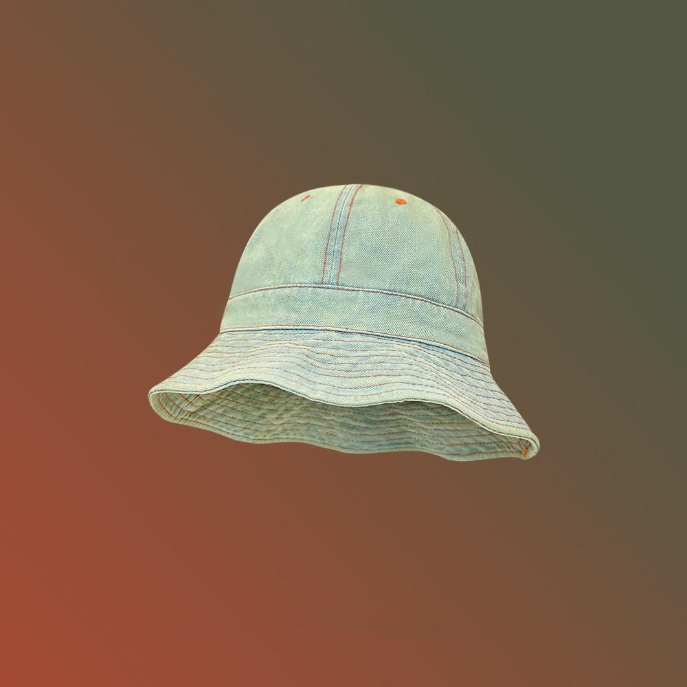 Ретро джинсовая шляпа старого рыбака детская весенне-летняя дорожная универсальная солнцезащитная козырек шляпа с изображением умывальника мужская
