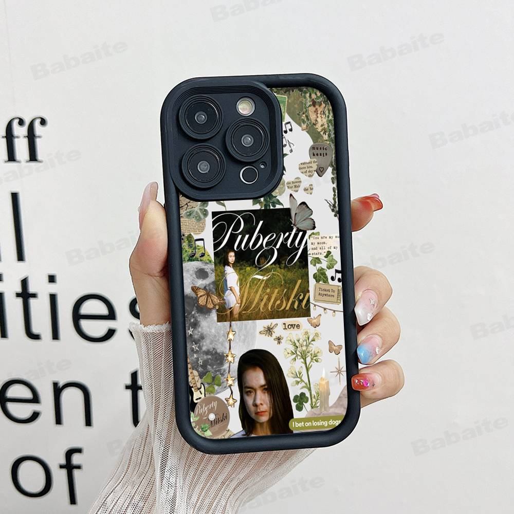 Popular Singer M-Mitski Phone Case for iPhone 17 16 15 14 Plus 13 12 11 Pro Max Silicone Cover