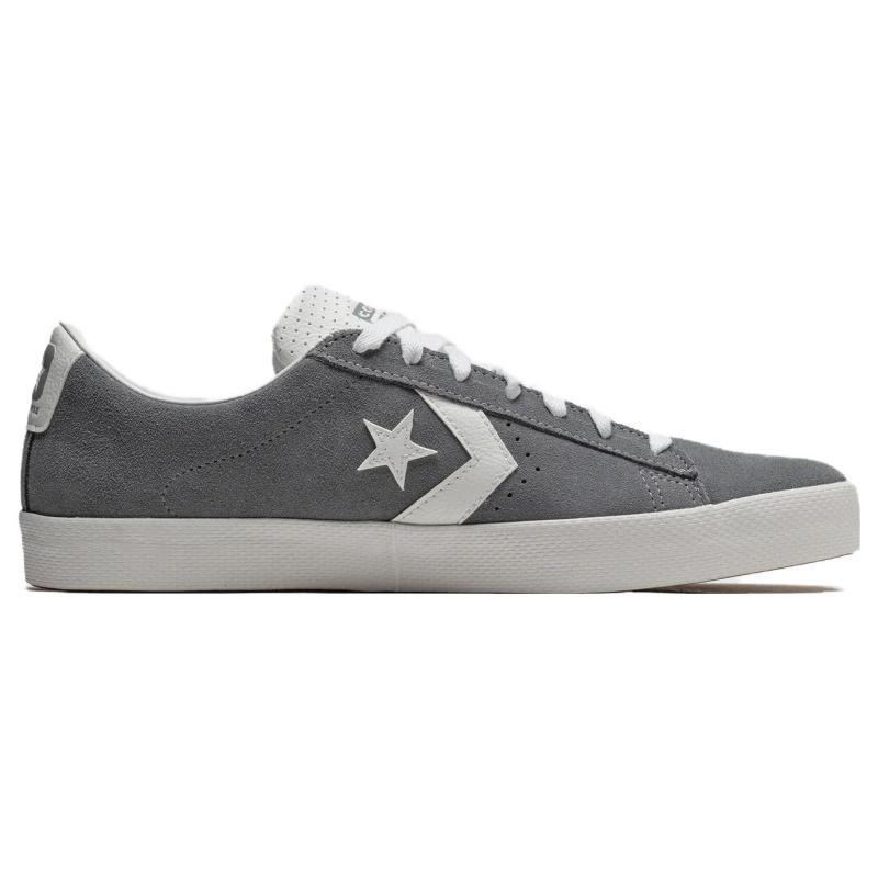 Converse PL Vulc Pro OX Нескользящие и износостойкие Низкие кеды для скейтбординга Унисекс Серо-синие