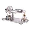 Aibecy Hot Air Stirling Engine Motor Model Electricity Power Generator with LED Physics Educational