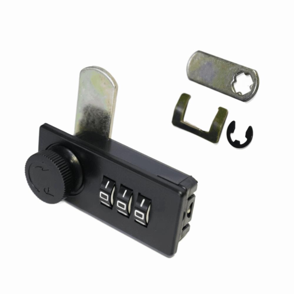 3 Digit Drawer Turntable Password Lock Anti-Theft Dial Combination Lock Safe Deposit Box