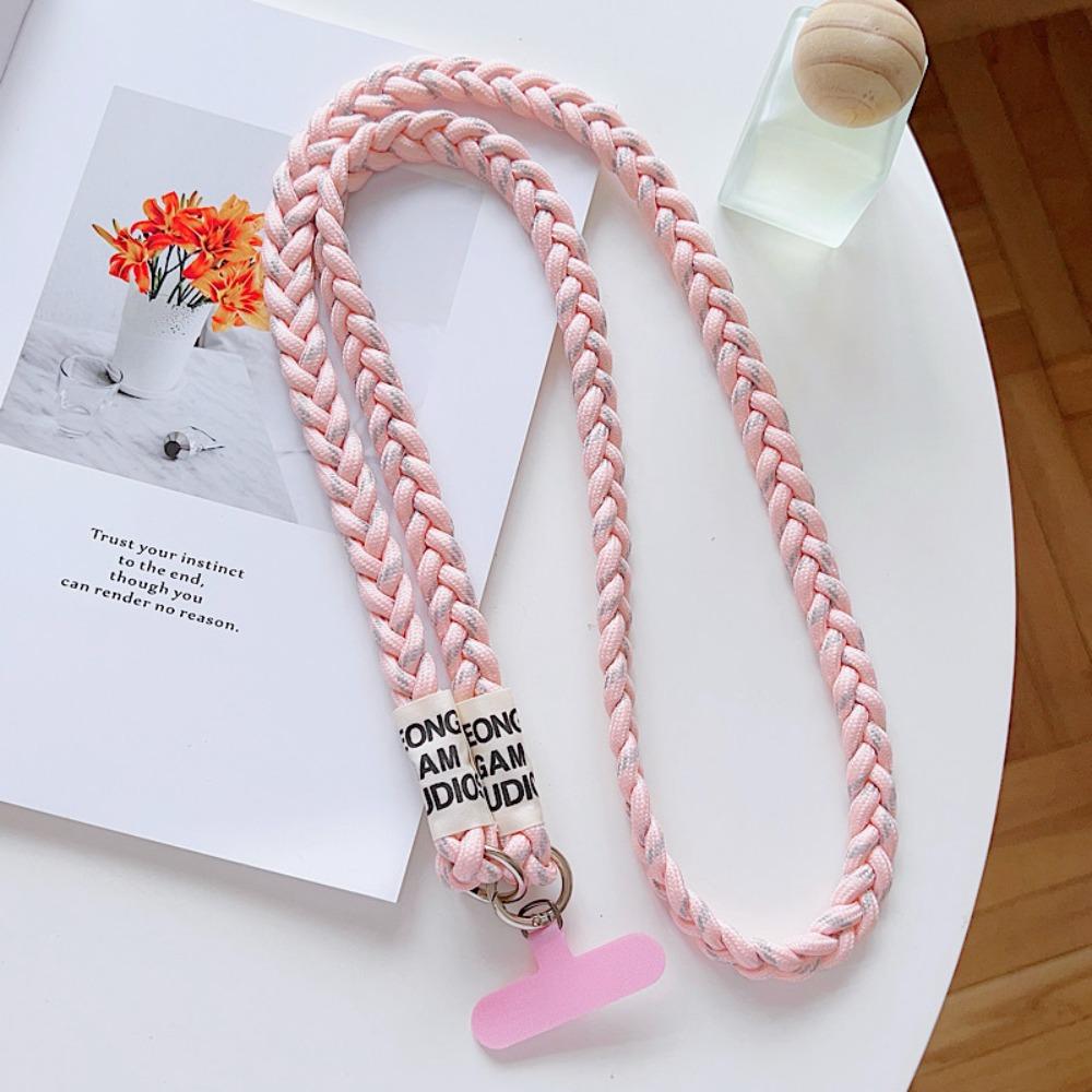 Long Phone Anti-lost Rope Braided Rope Phone Case Chain Straps New Phone Lanyard Phone Accessories