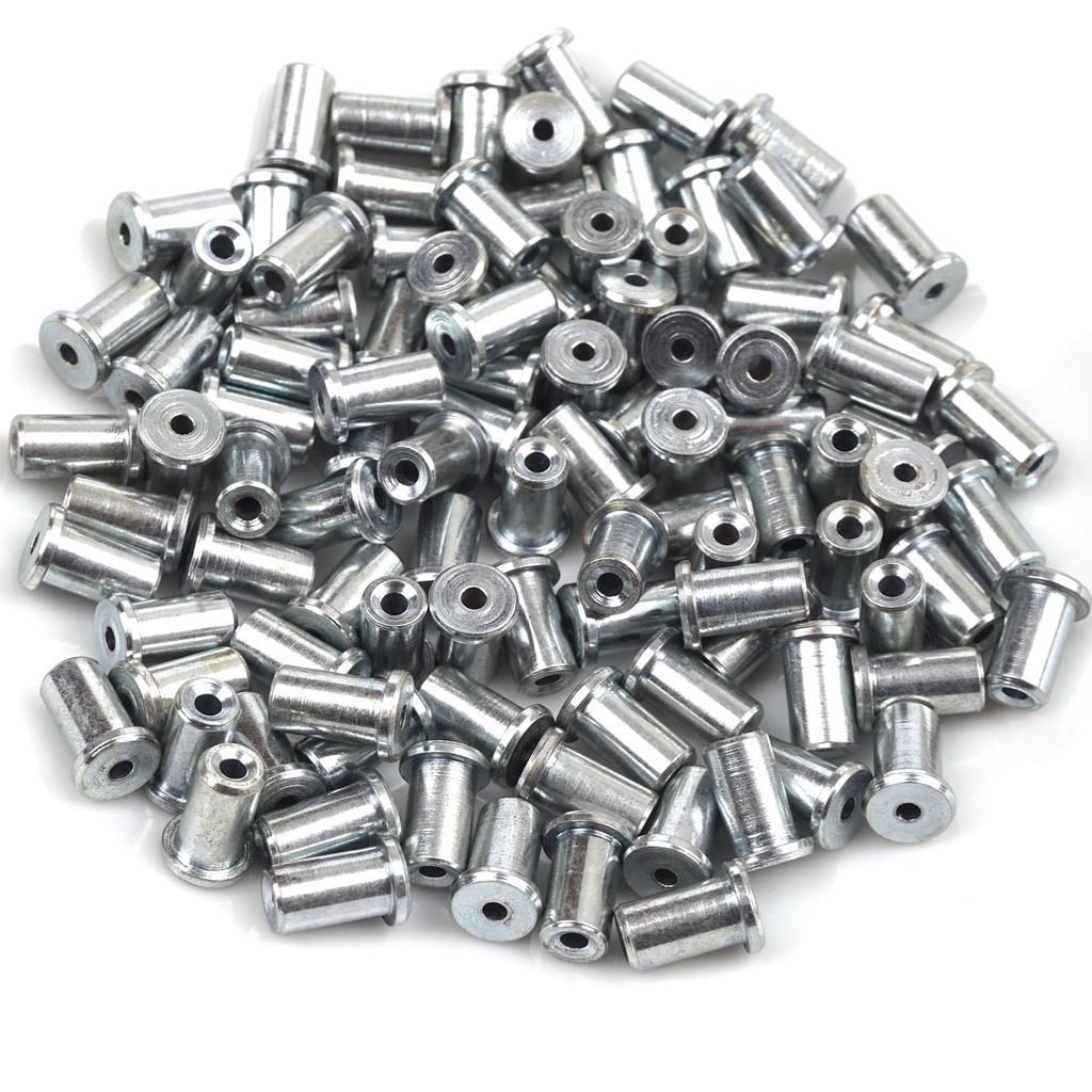 BCR018 BCR018 Window Regulator Cable Wire Rope End Pin Stop Rivet 6.5x9.1/1.7 Mm 100 Pcs