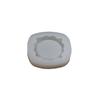 Candle Mold Dish DIY Craft Silicone Mould Handicraft Non-stick Molds Crafting Accessory for Resin Clay Cement Plaster
